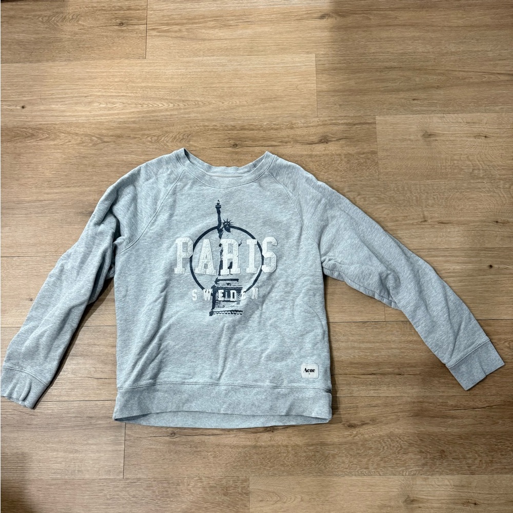 Vintage Acne Studio Gray Crewneck Sweater